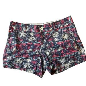 Lilly Pulitzer Callahan Shorts Size 10 – Firework Sailboat Prin